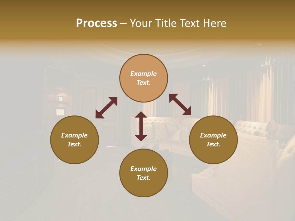 Moroccan Wealth Semicircle PowerPoint Template
