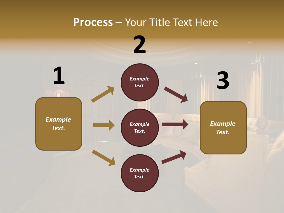 Moroccan Wealth Semicircle PowerPoint Template