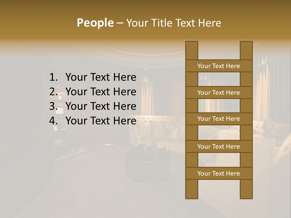 Moroccan Wealth Semicircle PowerPoint Template