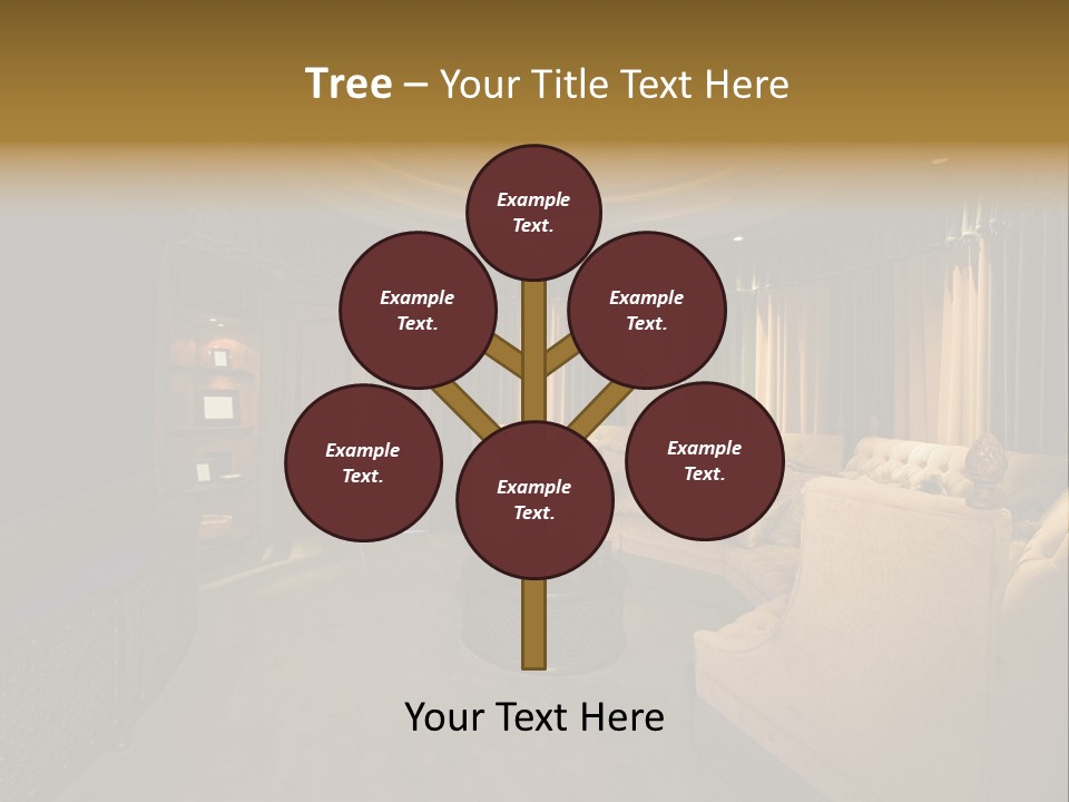 Moroccan Wealth Semicircle PowerPoint Template
