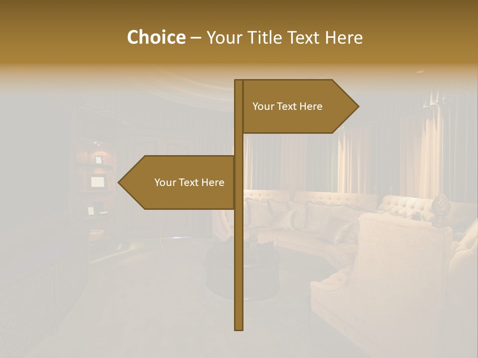 Moroccan Wealth Semicircle PowerPoint Template