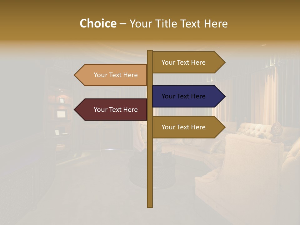 Moroccan Wealth Semicircle PowerPoint Template