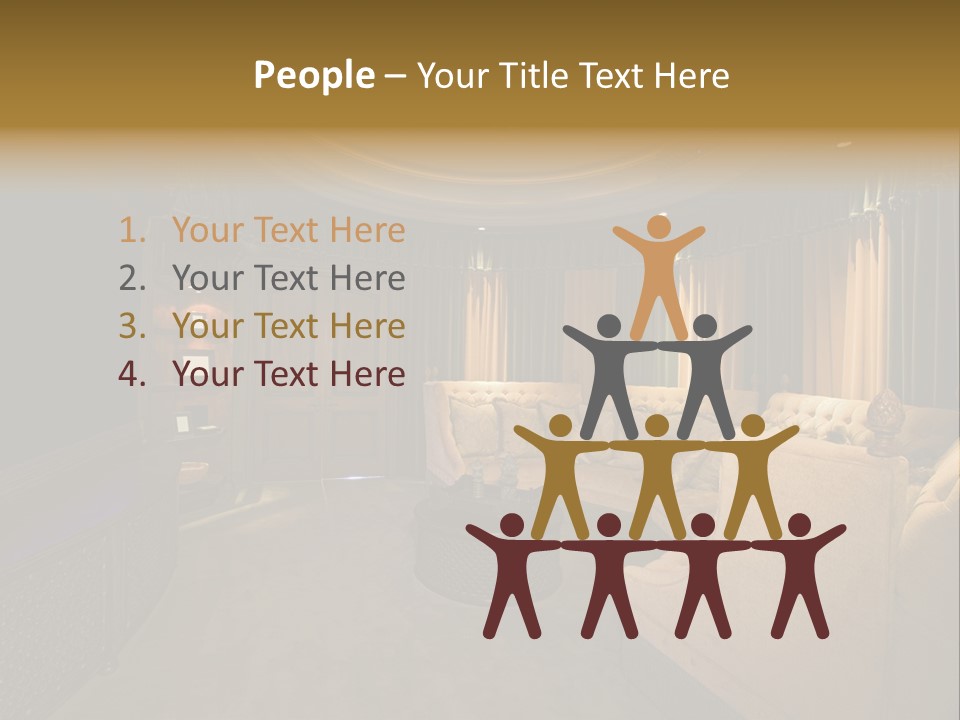 Moroccan Wealth Semicircle PowerPoint Template