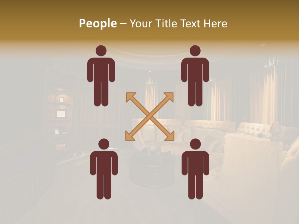 Moroccan Wealth Semicircle PowerPoint Template