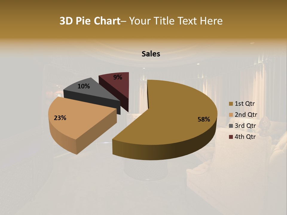Moroccan Wealth Semicircle PowerPoint Template