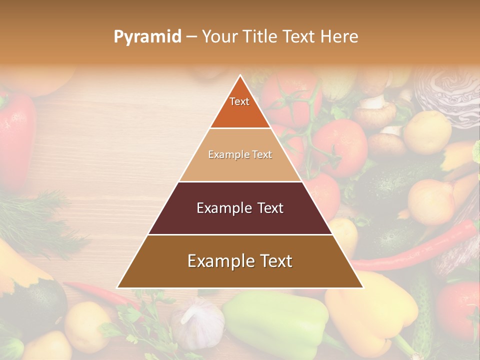 Droplet Background Produce PowerPoint Template