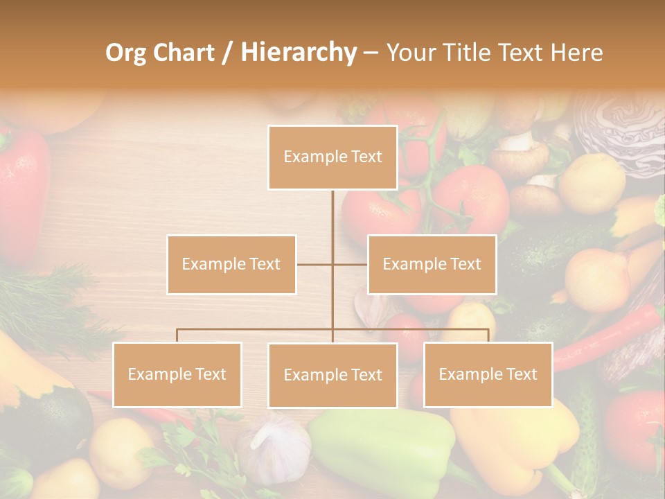 Droplet Background Produce PowerPoint Template