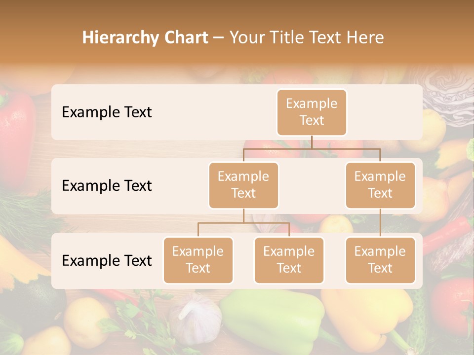 Droplet Background Produce PowerPoint Template