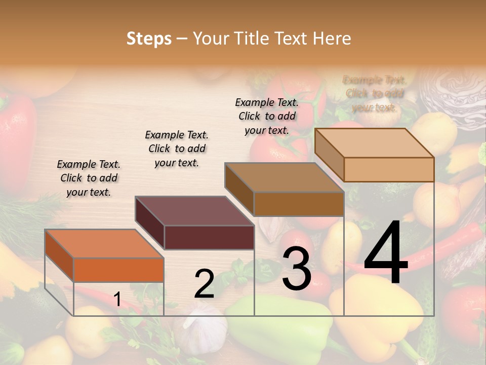 Droplet Background Produce PowerPoint Template