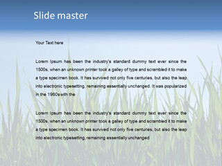 Cloud Rural Color PowerPoint Template