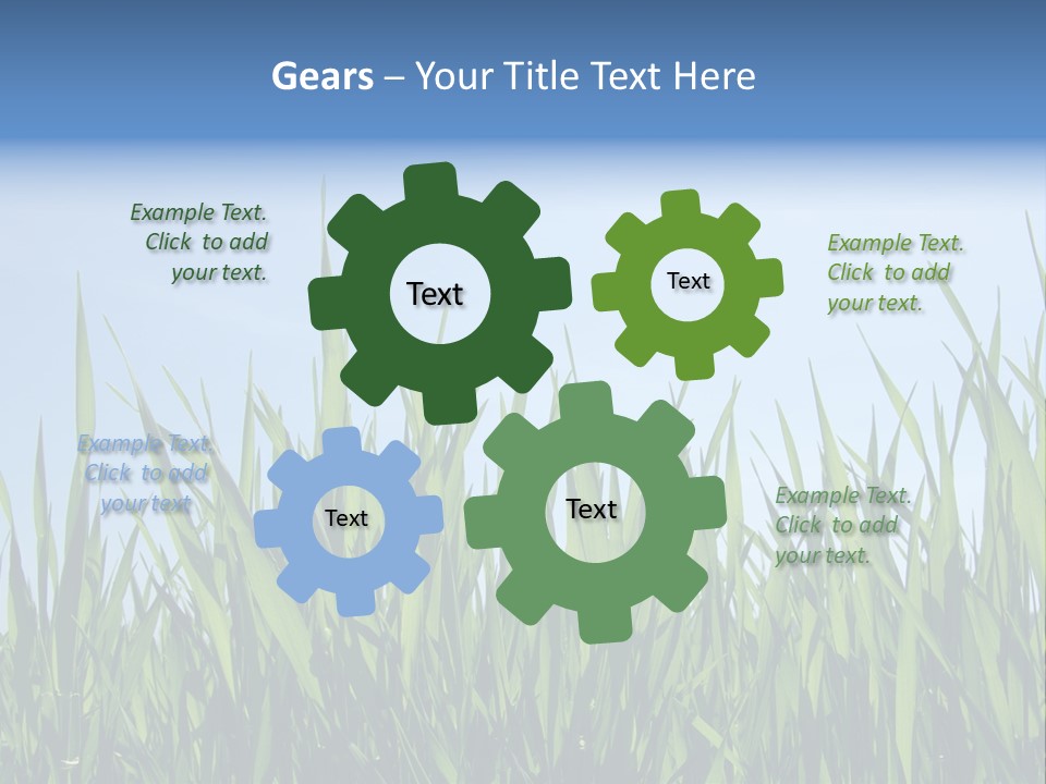 Cloud Rural Color PowerPoint Template