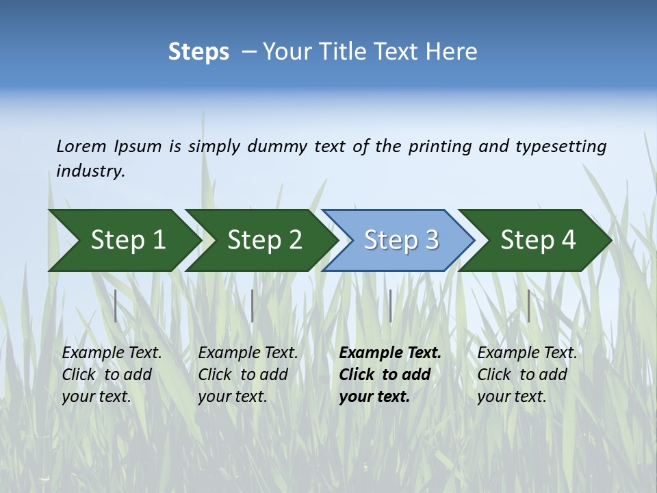 Cloud Rural Color PowerPoint Template