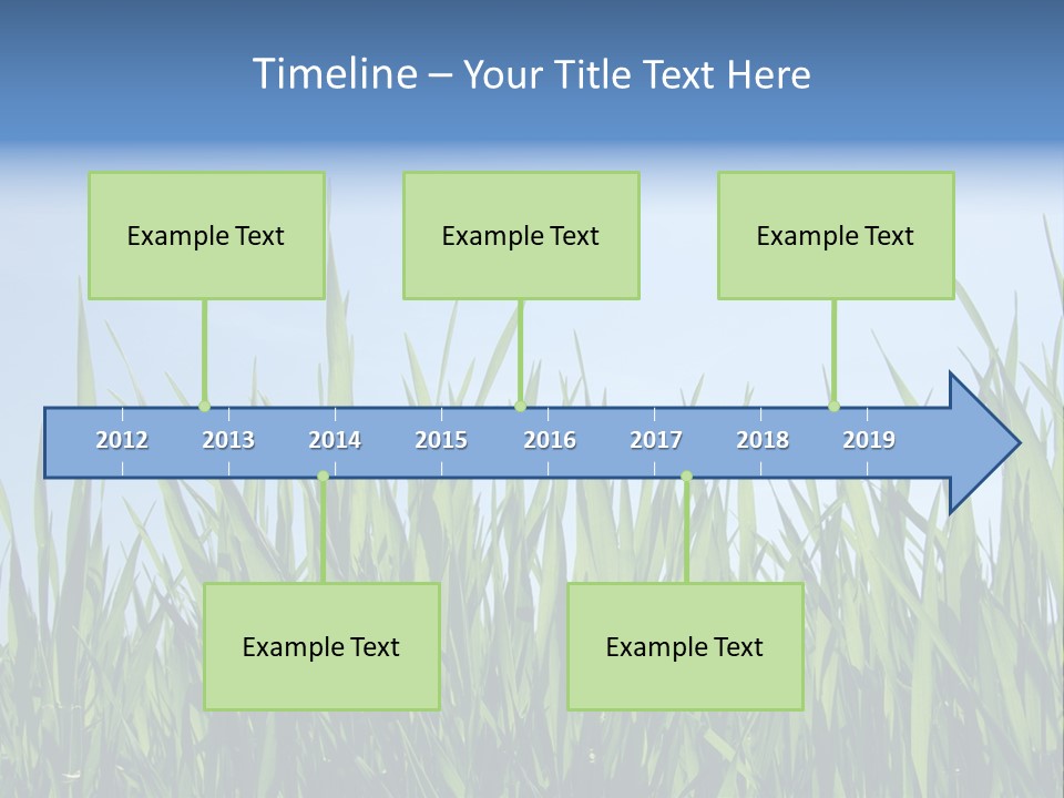 Cloud Rural Color PowerPoint Template