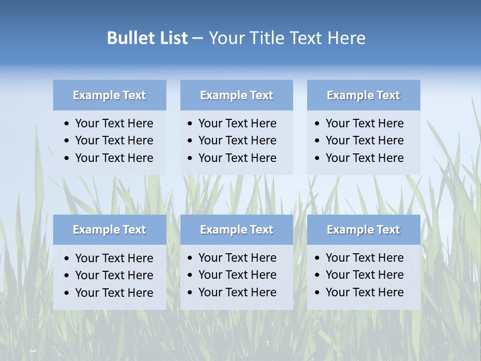 Cloud Rural Color PowerPoint Template
