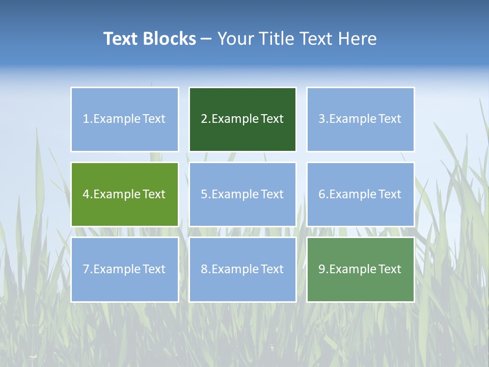 Cloud Rural Color PowerPoint Template