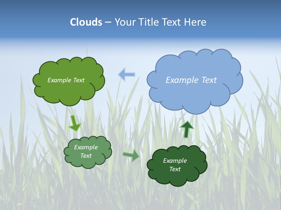Cloud Rural Color PowerPoint Template