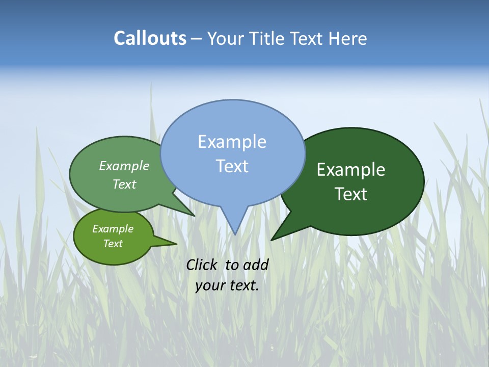 Cloud Rural Color PowerPoint Template