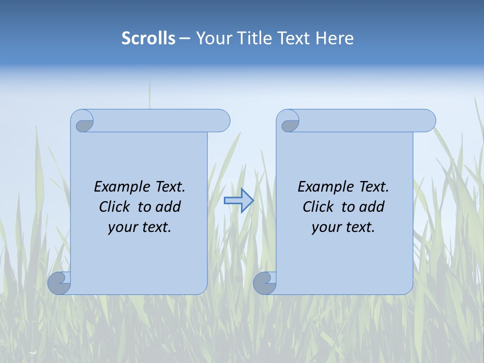 Cloud Rural Color PowerPoint Template