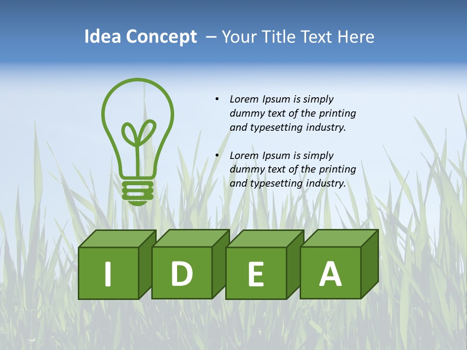 Cloud Rural Color PowerPoint Template