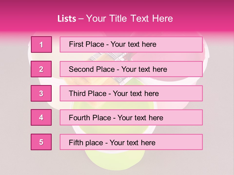 Primary Indoor Home PowerPoint Template