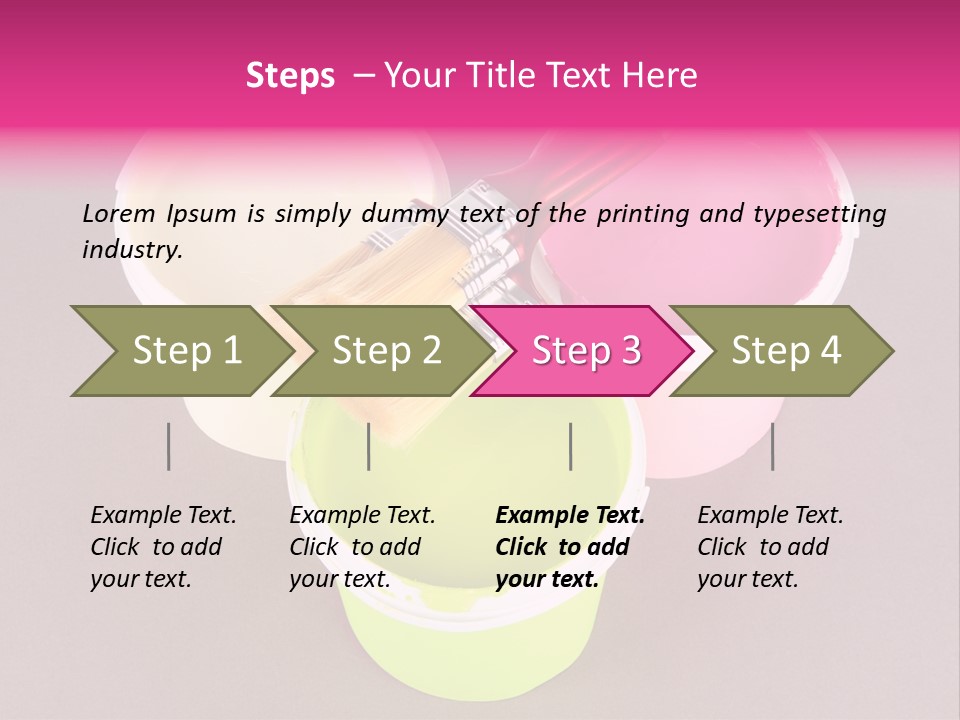Primary Indoor Home PowerPoint Template