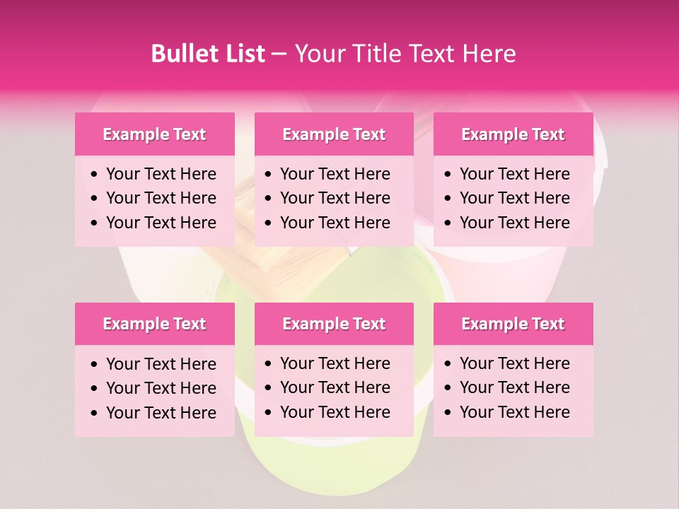 Primary Indoor Home PowerPoint Template