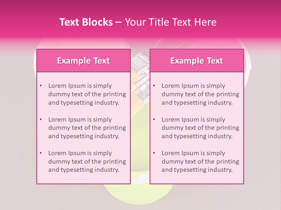 Primary Indoor Home PowerPoint Template