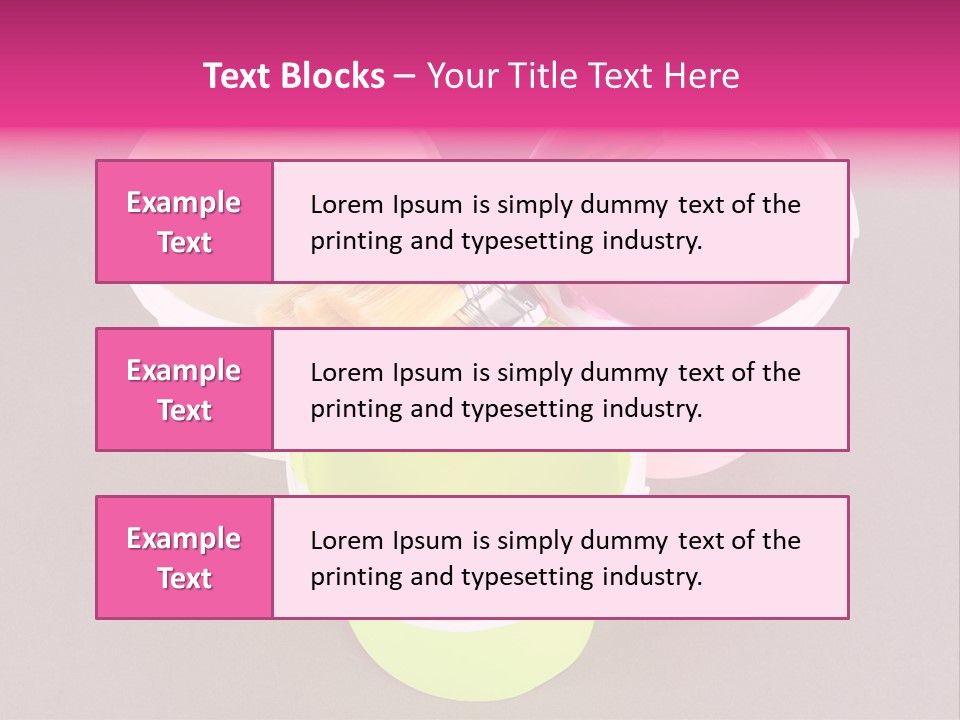 Primary Indoor Home PowerPoint Template