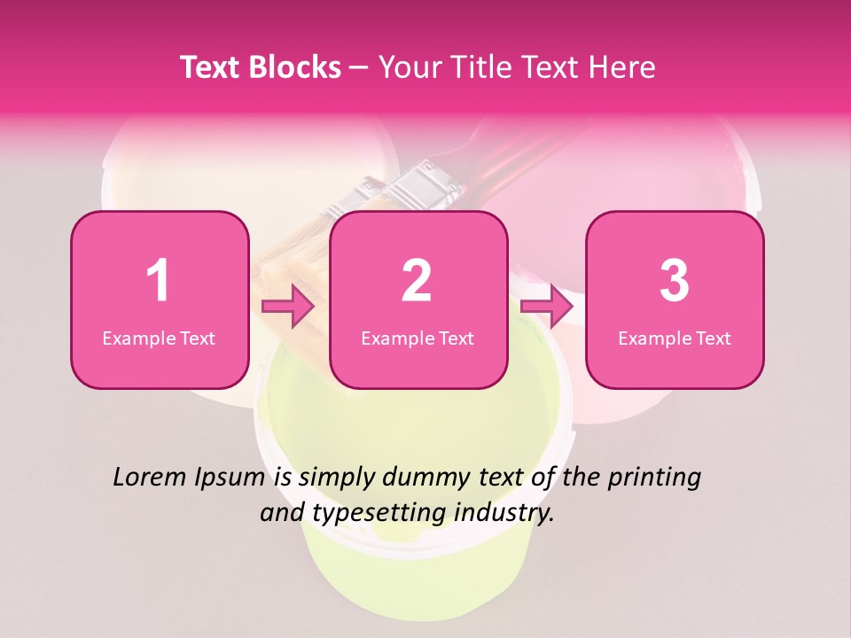 Primary Indoor Home PowerPoint Template