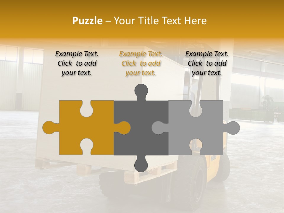 Cardboard Box Cargo Safety PowerPoint Template