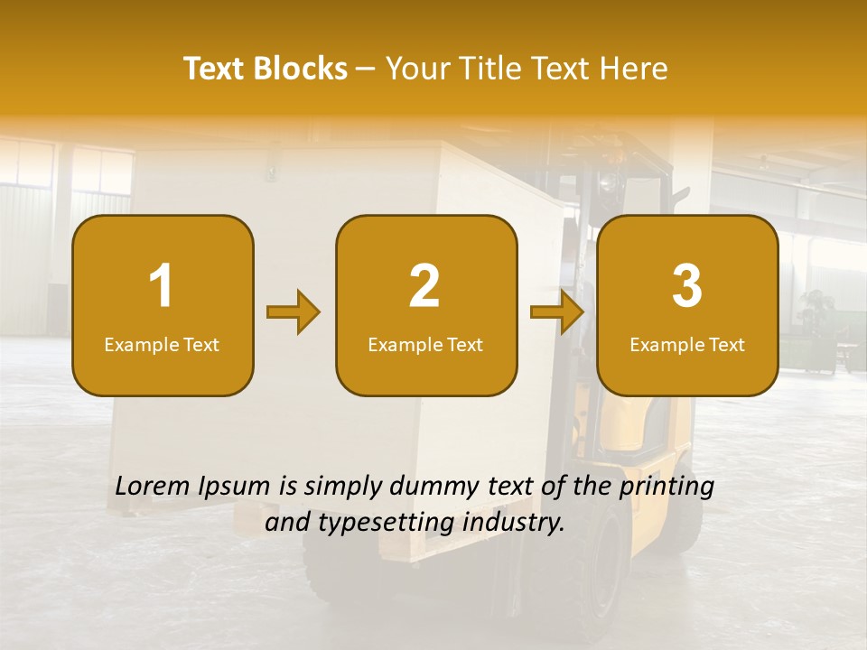 Cardboard Box Cargo Safety PowerPoint Template