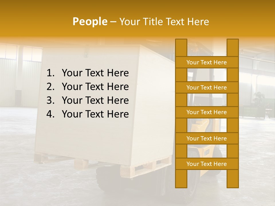 Cardboard Box Cargo Safety PowerPoint Template