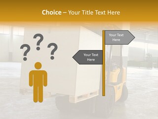 Cardboard Box Cargo Safety PowerPoint Template