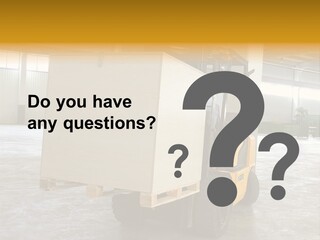 Cardboard Box Cargo Safety PowerPoint Template