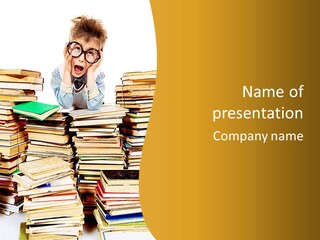 Clever Kid People PowerPoint Template