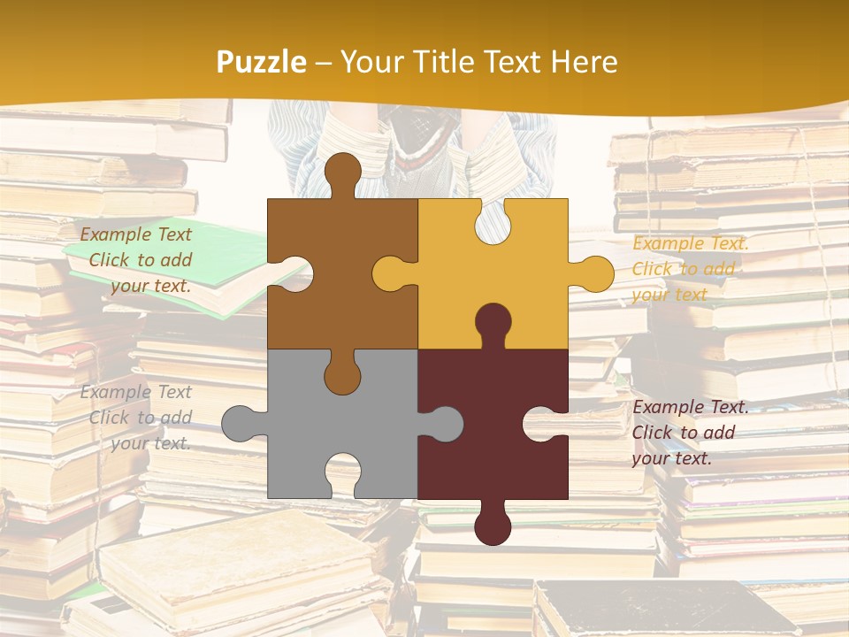 Clever Kid People PowerPoint Template