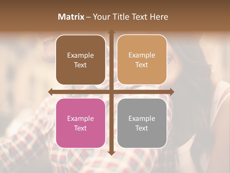 Summer Togetherness Close Up PowerPoint Template