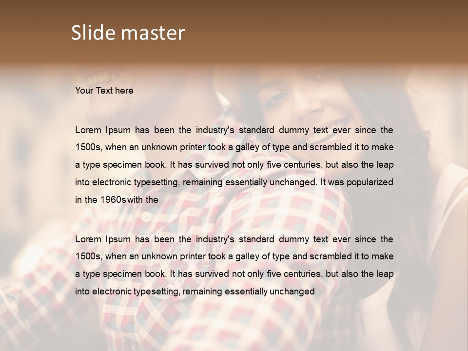 Summer Togetherness Close Up PowerPoint Template