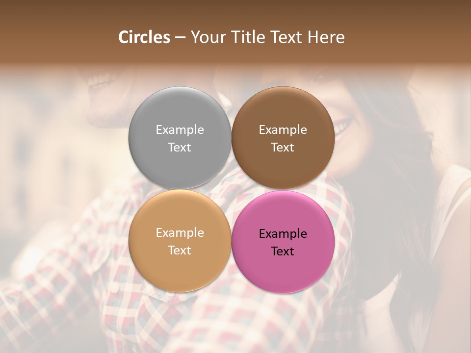 Summer Togetherness Close Up PowerPoint Template