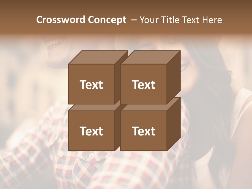 Summer Togetherness Close Up PowerPoint Template