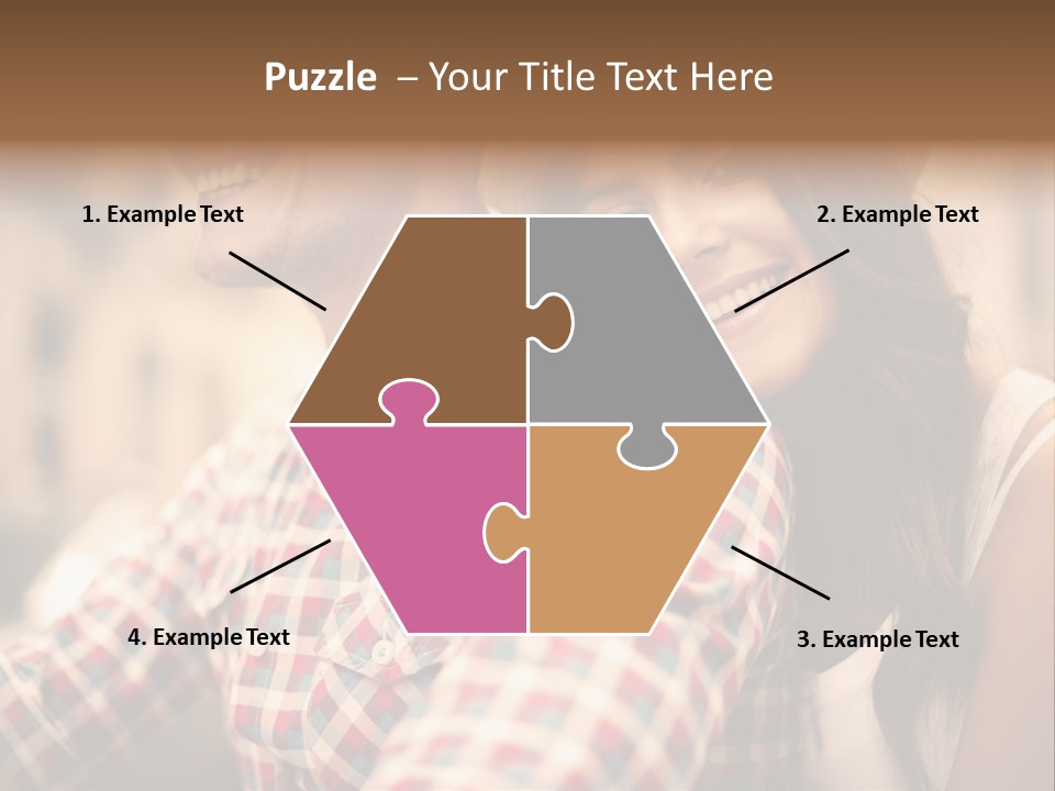 Summer Togetherness Close Up PowerPoint Template