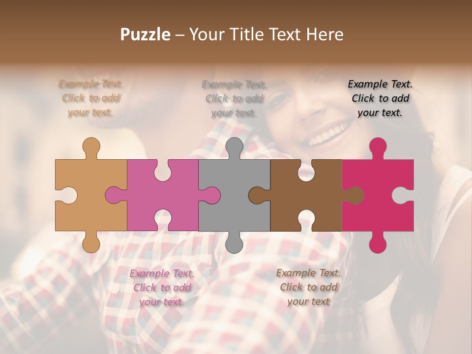 Summer Togetherness Close Up PowerPoint Template