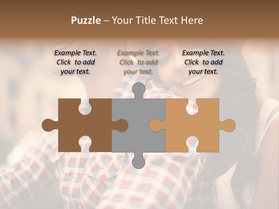 Summer Togetherness Close Up PowerPoint Template