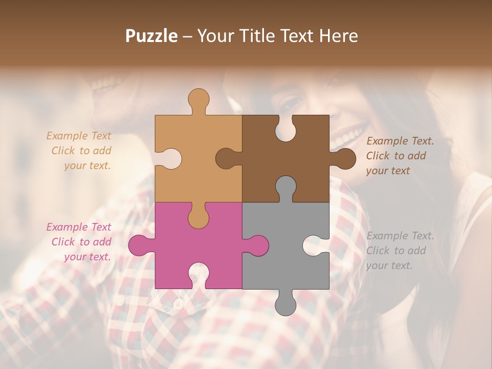 Summer Togetherness Close Up PowerPoint Template