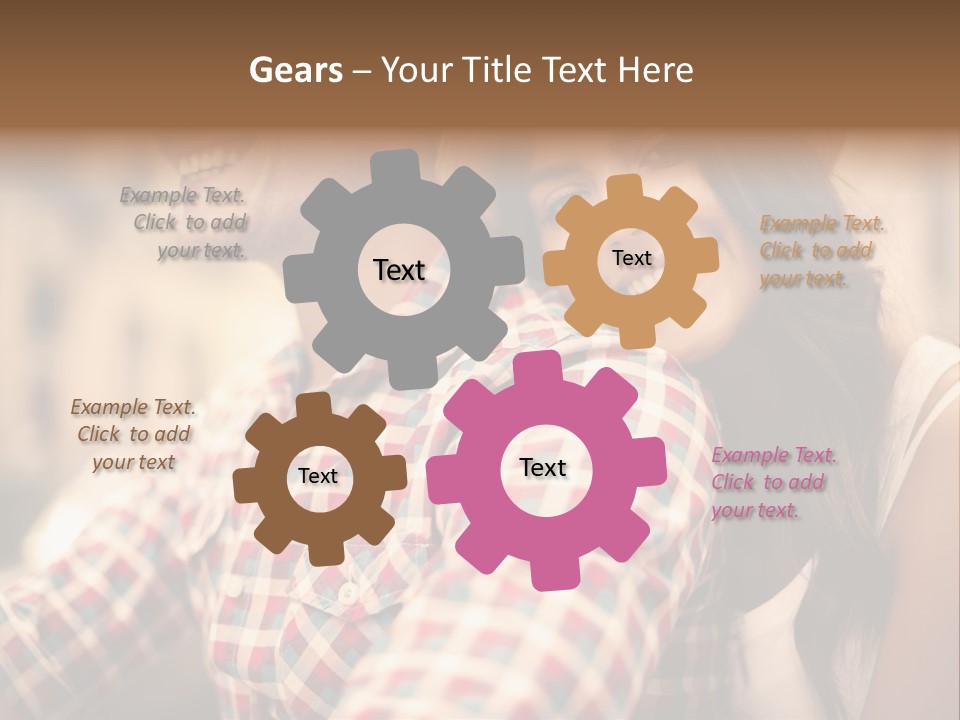 Summer Togetherness Close Up PowerPoint Template