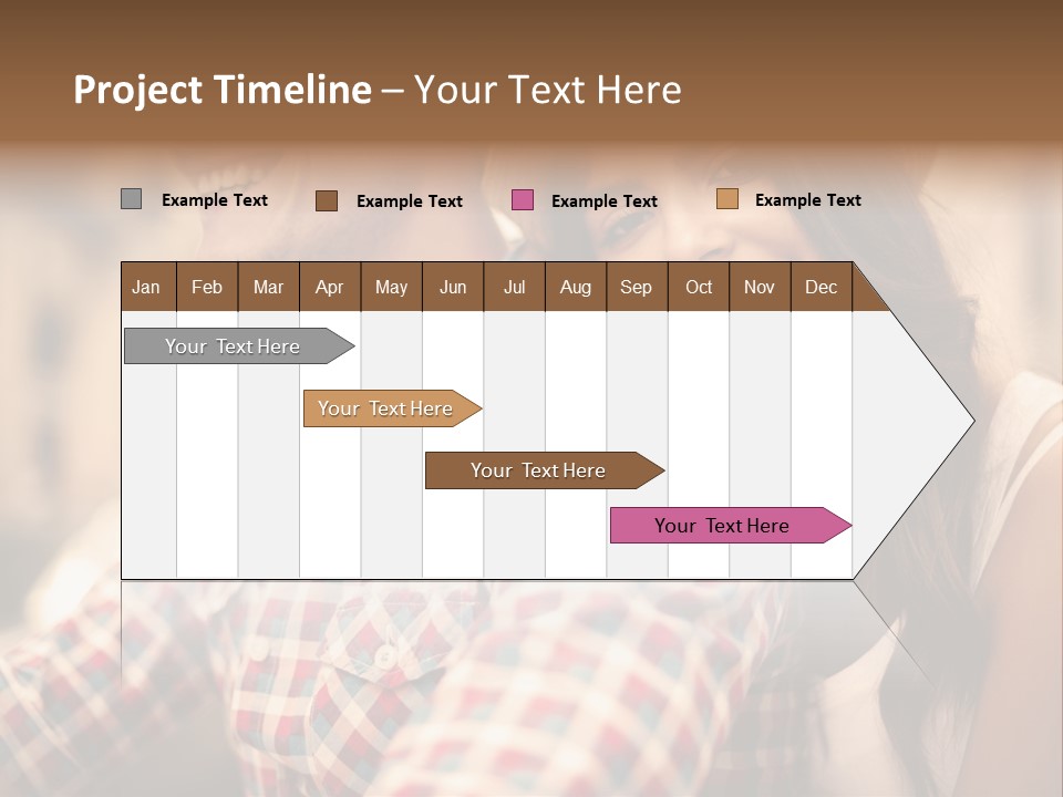 Summer Togetherness Close Up PowerPoint Template