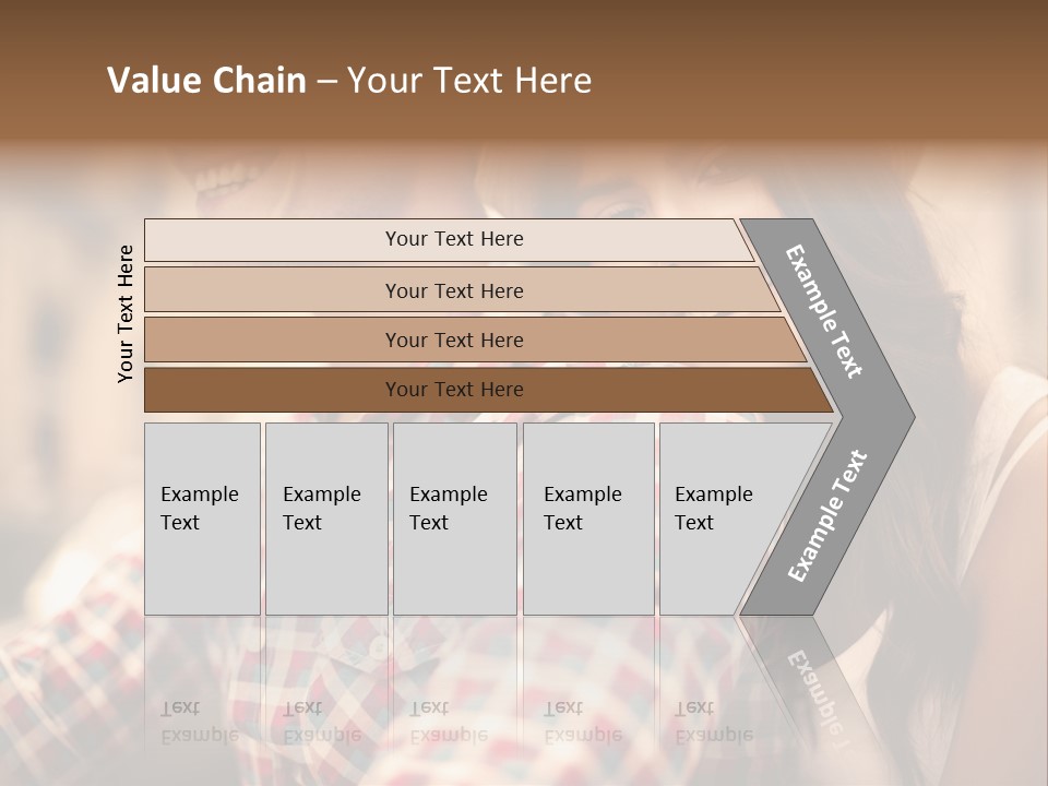 Summer Togetherness Close Up PowerPoint Template