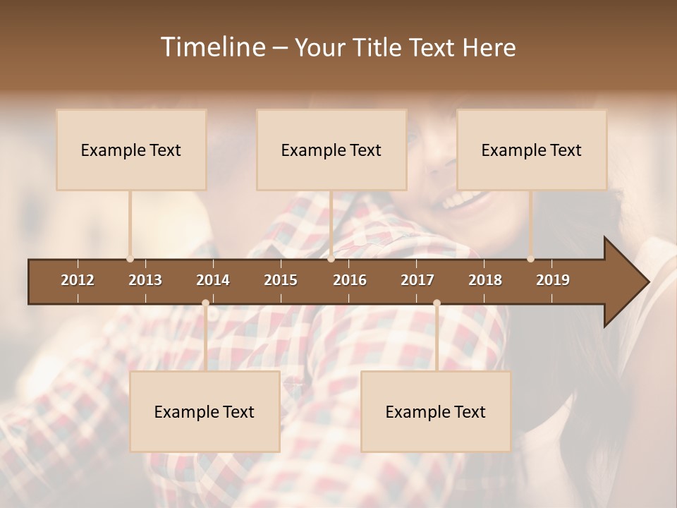 Summer Togetherness Close Up PowerPoint Template