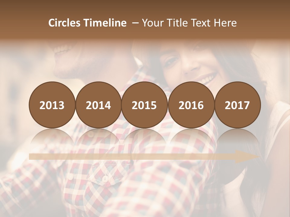 Summer Togetherness Close Up PowerPoint Template