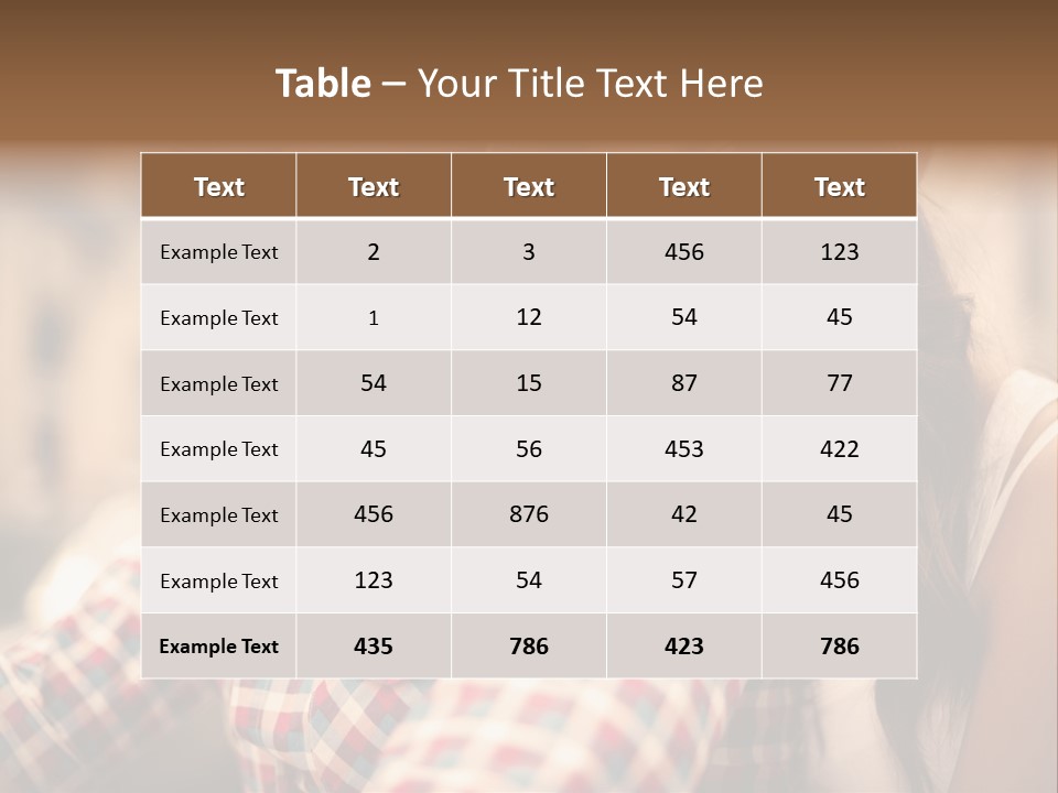Summer Togetherness Close Up PowerPoint Template